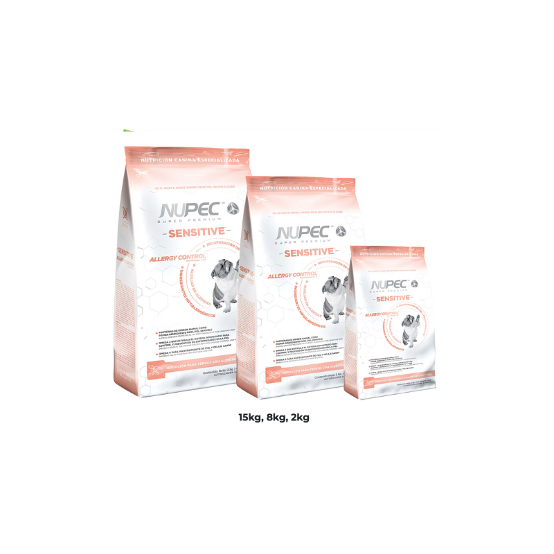 Nupec Sensitive Razas Pequeñas 8 kg