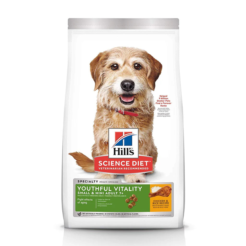 Hill's Science Diet Adult 7+ Youthful Vitality Small & Mini 1.6 kgs