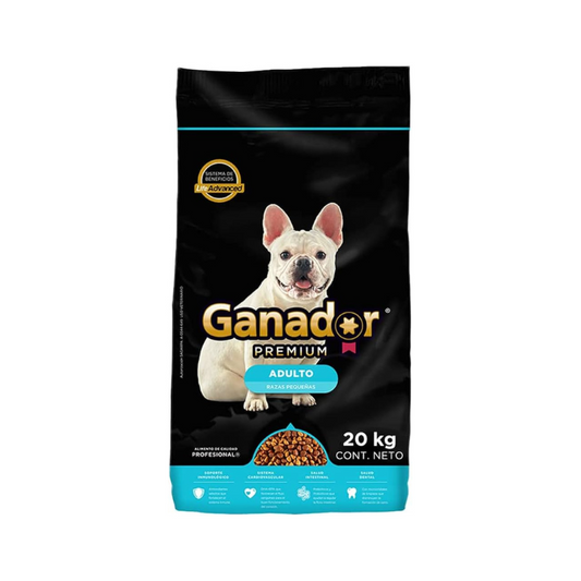Ganador Premium Adulto Razas pequeñas 20 kg